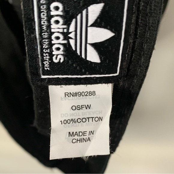 ✨ 2/$25 ✨🛍 Adidas Black Adjustable Strap Back Cotton Dad Hat - Picture 13 of 15